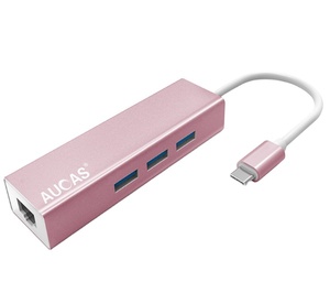 High Speed <strong>Type</strong> C Hub 3.0 Transmission 1000Mbps Gigabit RJ45 <strong>Network</strong> Card Ethernet Adapter Connection to <strong>Computer</strong> Devices - Product Image 3