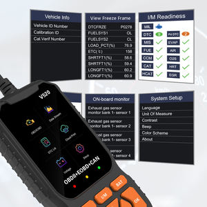 高质量汽车OBD 2扫描仪V520读码器诊断工具读取和显示通用汽车数据 - Product Image 3