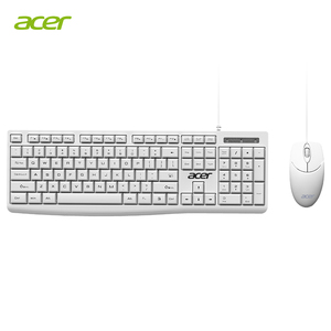 Teclado y ratón con cable para ordenador de escritorio, juego de teclado y ratón especial para oficina - Product Image 2