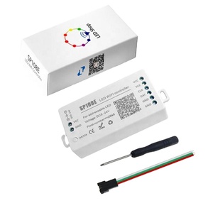 SP108E приложение WS2811 WS2812B SK6812 APA102 адресуемый Wi-Fi SPI пиксельный светодиодный контроллер - Product Image 1