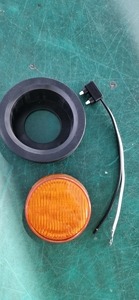 2.5 inç dönüş kuyruk sinyal ışıkları yuvarlak 13 <span class=keywords><strong>LED</strong></span> Side Marker römork kamyon ışık