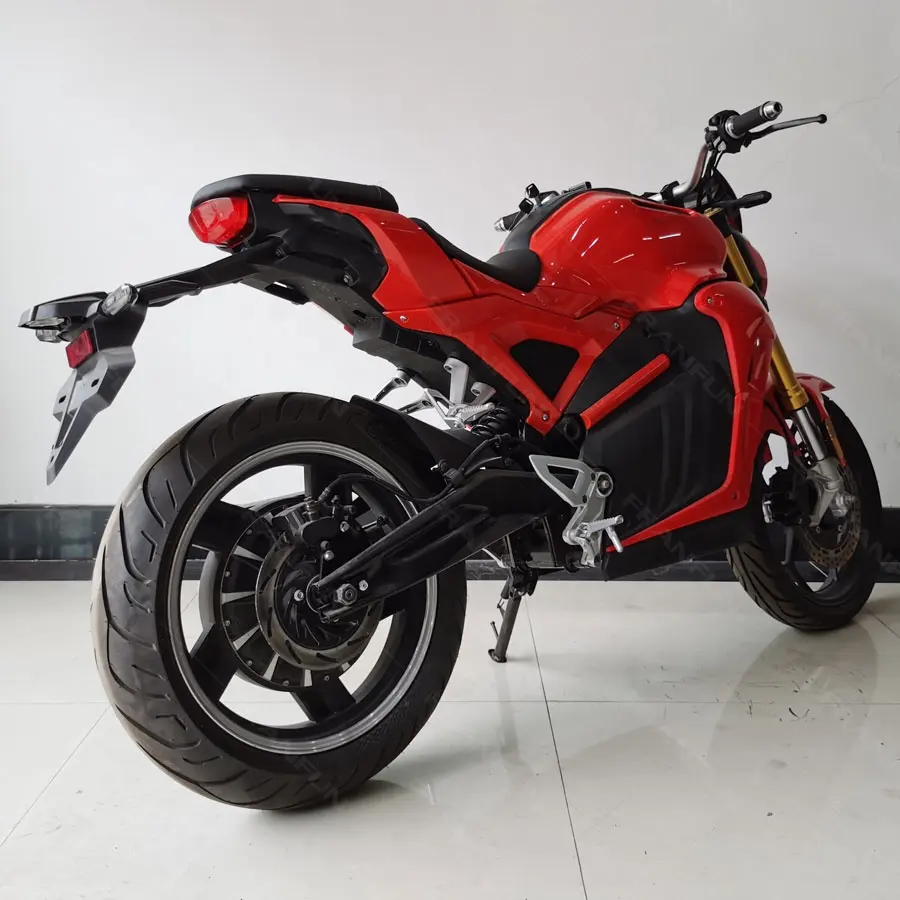 17 Inch Moto electrique 3000W 60KM/H popular sale two wheel electric motorcycle