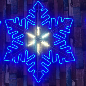 ไฟ LED เกล็ดหิมะพร้อมไฟ2D แบบซิงโครไนซ์สำหรับไฟคริสต์มาส - Product Image 6