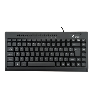 <strong>Keyboard</strong> PC Notebook Mini <strong>Computer</strong> <strong>Keyboard</strong> Cheap Price Custom Logo 95 <strong>Keys</strong> Black Usb Color Box Desktop Customized - Product Image 5