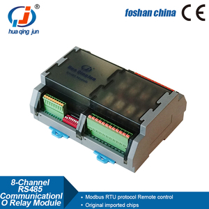 Huaqingjun 8チャンネル入力出力RS485 LANリレーモジュールIO Modbus RTU & TCP RJ45 SPDT G2R-1温室用 - Product Image 2