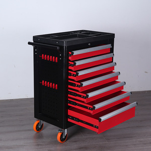 定制重型储物盒硬塑料电动工具盒多层多级抽屉工具柜盒 - Product Image 6