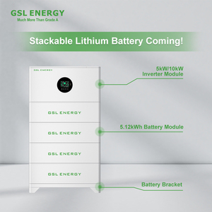 Gsl năng lượng tất cả một lai biến tần 50kwh pin năng lượng Hệ thống lưu trữ 51.2V 100AH 200AH 10KW 5kwh Stackable nhà Hệ thống lưu trữ - Product Image 4