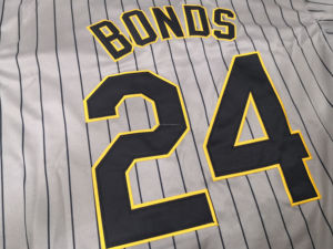 En kaliteli işlemeli #21 Roberto Clemente #24 Barry Bonds #39 Dave Parker dikişli amerikan beyzbol forması - Product Image 6