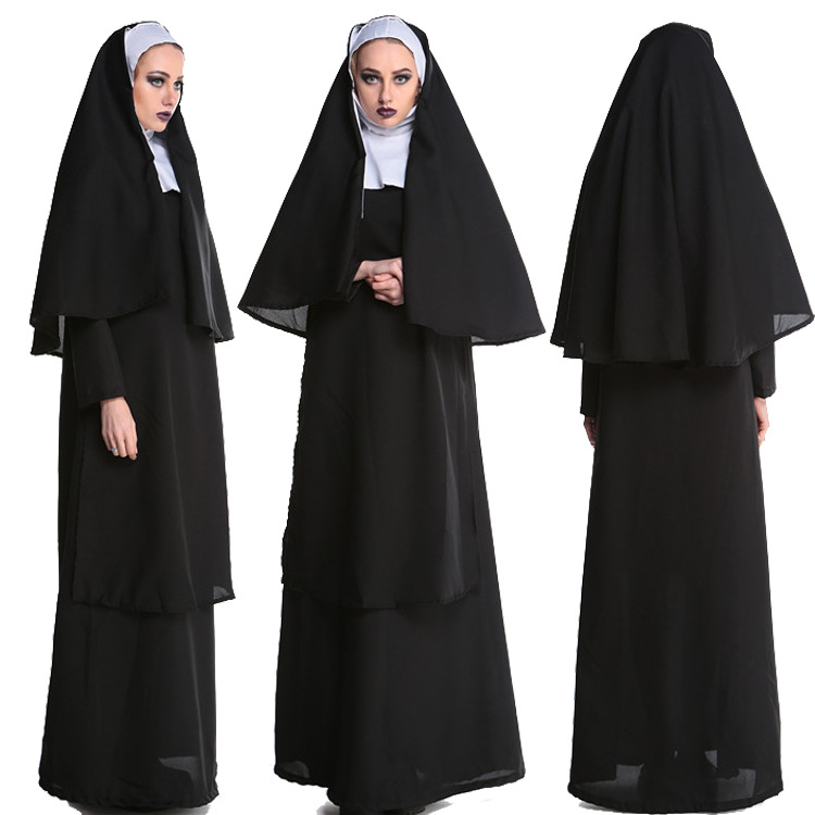Vierge Marie Nonne Cosplay Costume