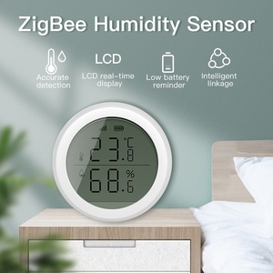 Ewelink LCD Digital Zigbee Sensor de temperatura y humedad funciona con Zigbee 3,0 ZBBridge Alexa Google Home Automation - Product Image 4