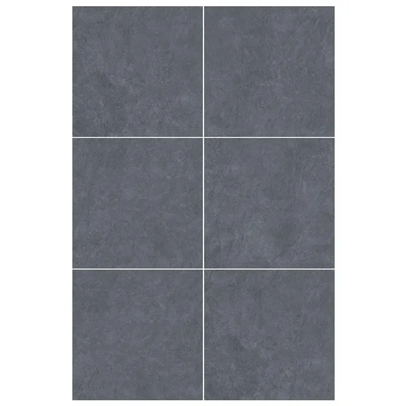 Azulejos de piso de cerámica de decoración artificial gris 1000x1000 Efecto de mármol Tipos de pisos de porcelana Azulejo de piso de mármol