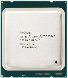 หน่วยประมวลผลซีพียูแบบยี่สิบเธรด E5 2680v2 E5-2680v2 Intel Xeon V2 2680 2.8 GHz สิบ-core 25M 115W LGA 2011 - Product Image 3