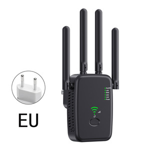 U10WiFiエクステンダー信号ブースター1200Mbps家庭用デュアルバンドワイヤレスインターネットリピーターおよび信号増幅器簡単なセットアップ