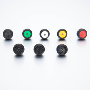 Pulsante wireless on off pulsante illuminato led HL12C 12mm pulsante in plastica - Product Image 6
