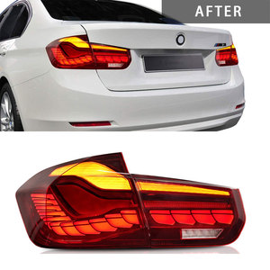 F30 לתאורה עבור 13-18 bmw 3 סדרה f30 Gts אורות חייט שדרוג m4 gts הדרקון סולם הוביל את היגוי מי אור הזנב האחורי