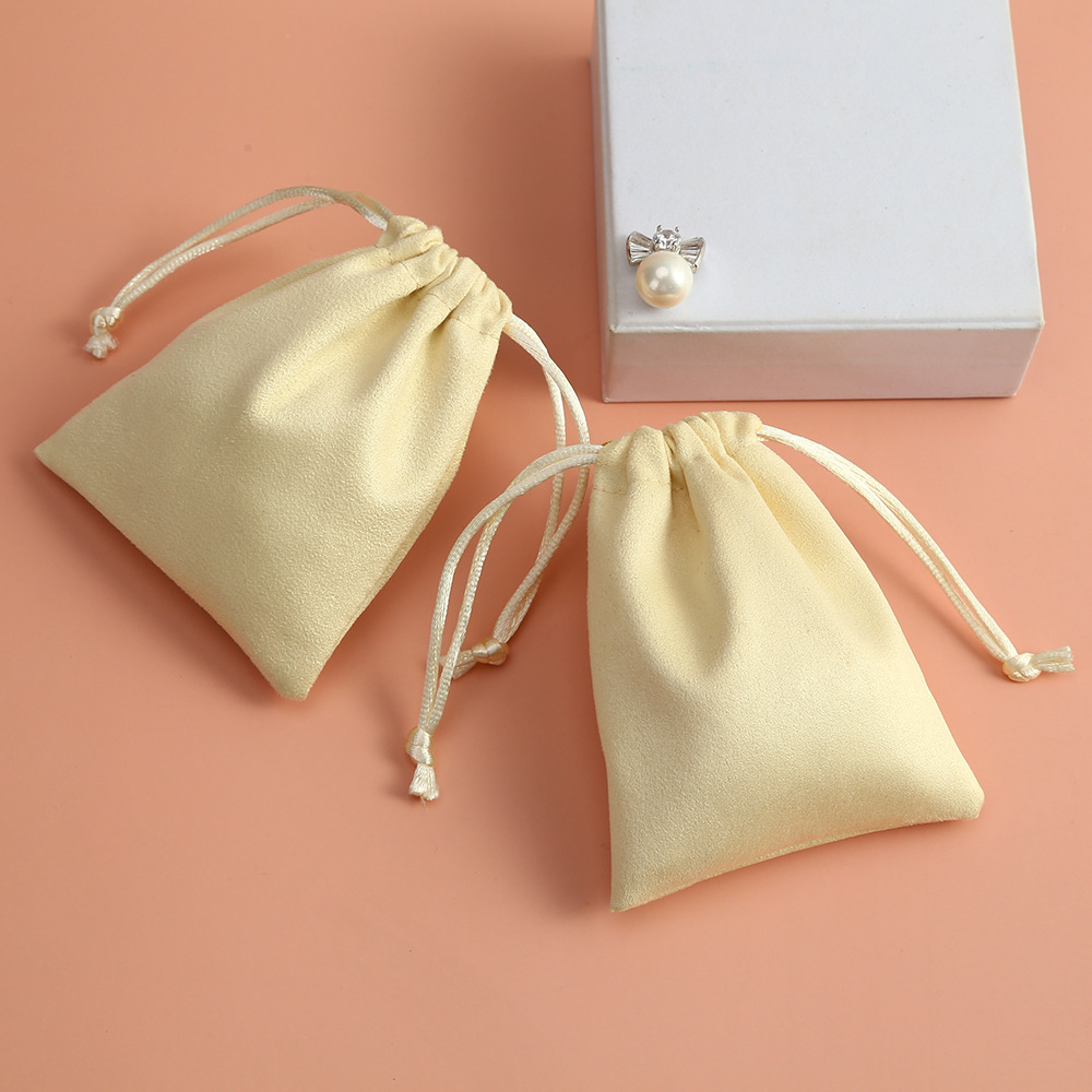 Beige suede