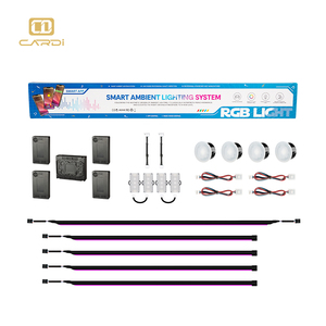 RGB renkleri ve gelişmiş ortam ve özel efektler için evrensel uyum ile otomobiller için ''cardi'' K3X iç LED aydınlatma - Product Image 2