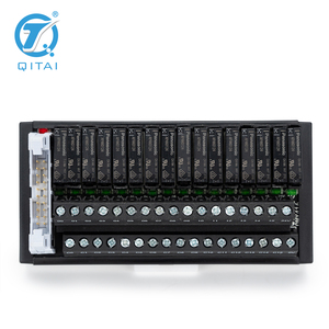 โมดูลเทอร์มินัล4 SSR PLC โมดูลเอาท์พุท DC24V รีเลย์อินพุท QMY416-P - Product Image 1