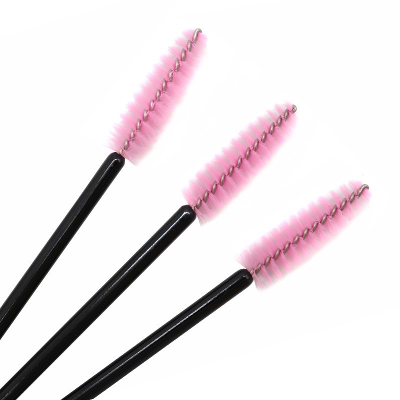 Brosse rose à manche noir (50 pièces/paquet)