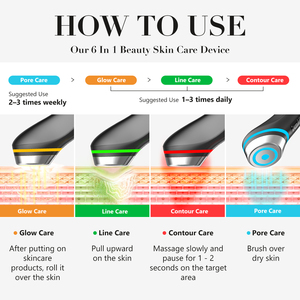 Усилитель для ухода за кожей лица, 6 в 1 - Product Image 5