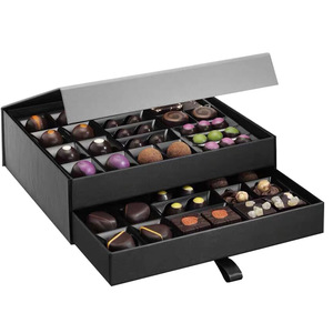 リジッドクラムシェルボックスOMTカスタマイズBoite a Chocolate Gift Packing Book Style Paper Food Yiwu Paperboard Back to School Candy Box - Product Image 2