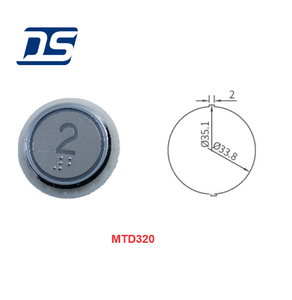 ปุ่ม MTD320ปุ่มกดลิฟต์ราคาถูกปุ่มลิฟต์ปุ่ม MTD320สีแดงสีน้ำเงินสีขาวสำหรับลิฟต์ - Product Image 1