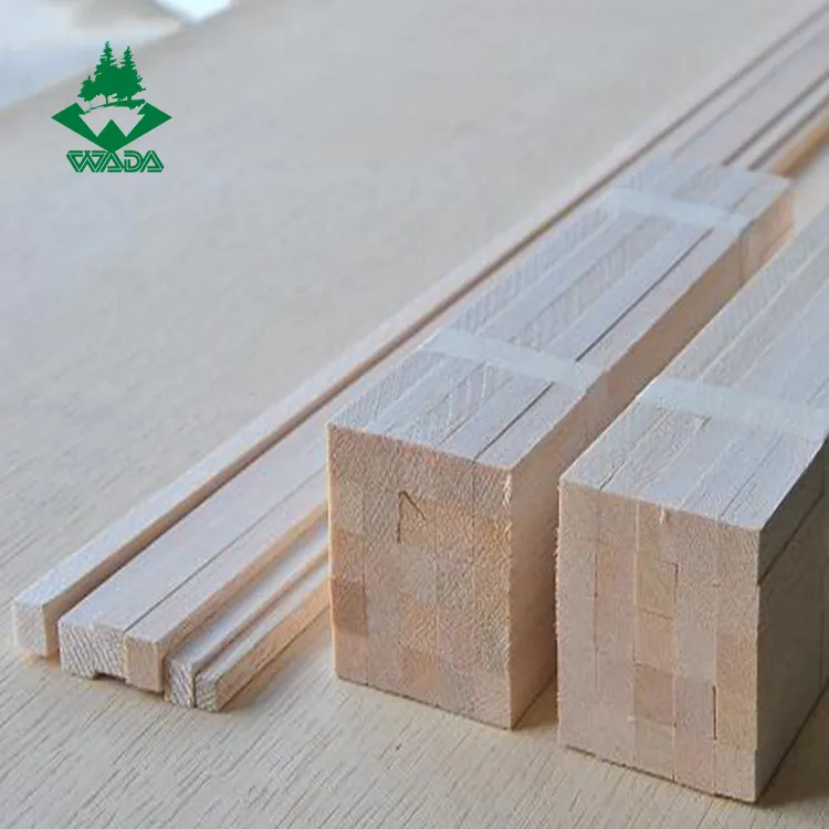 Proveedor de china de madera de balsa bloques de madera de balsa para venta