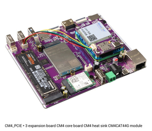 Raspberry Pi CM4 scheda di sviluppo con 5G/WiFi 6/SSD NVMe/USB3.0 espansione ampia tensione 4G connettività Linux sistema operativo - Product Image 6
