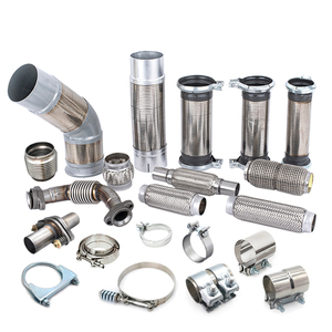 Truck Heavy Duty Exhaust <strong>Flexible</strong> <strong>Pipe</strong> Exhaust Bellow <strong>Pipe</strong> for SCANIA,MAZ,Nissan,HINO,Mitsubishi,MAN
