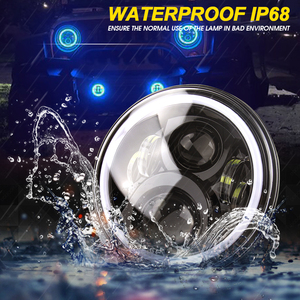 Offroad 4x4 Automotive 7'' Inch Round <strong>Led</strong> Headlight <strong>Led</strong> Fog Light Multi Color RGB <strong>Led</strong> Lights for Jeep - Product Image 3