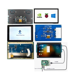 3,5 4 5 10 7 "LCD-Bildschirm Kapazitiv resistives Touch panel Himbeer-Pi-Controller-Karte LVDS 7-Zoll-7-Zoll-LCD für Raspberry Pi
