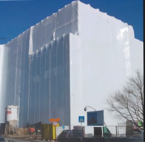建筑施工运输存储用阻燃膜收缩包装膜脚手架热收缩包装膜