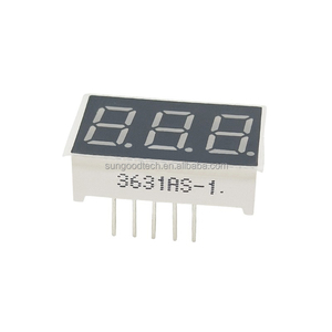 0,36 Zoll LED Digital Tube 1/2/3/4/5/6 Digit Common Cathode/gemeinsame Anode Rot Hellrot Digitale 7-Segment-LED-Anzeige Neu - Product Image 4