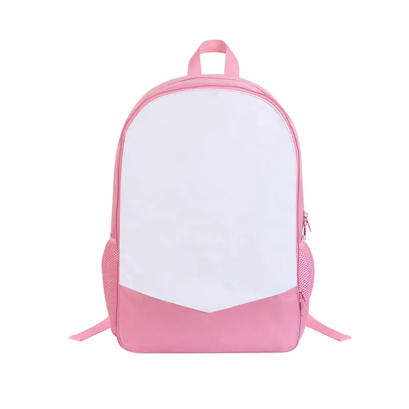 12inch Sublimation Blanks Kids Backpack with Flip and Small Pocket for Customization Heat Transfer Printing-Small