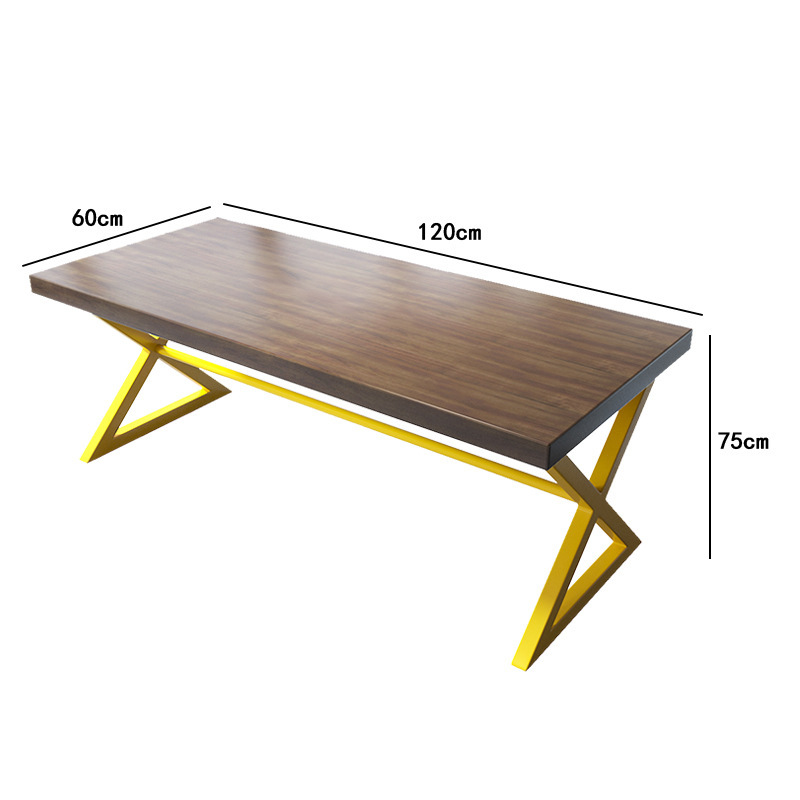 Yellow Rectangle Table