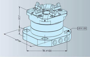 High Quality Erowa Clamping System for Precision CNC Machine <strong>Center</strong> Erowa ITS Compact Combi Chuck ER-020027 HE-C06956 - Product Image 3