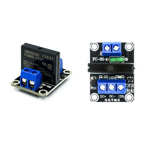 Basso livello 5V 1 2 4 8 canali SSR G3MB-202P modulo relè a stato solido 240V 2A uscita con fusibile resistivo Kit per ARDUINO - Product Image 2