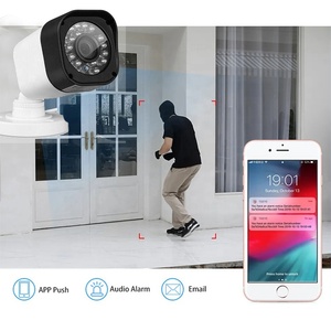 Mạng AHD Camera Kit 4CH HD IR cut lọc với tự động chuyển đổi ngoài trời không thấm nước Máy ảnh <span class=keywords><strong>DVR</strong></span> Kit Combo Home an ninh Hệ thống CCTV - Product Image 3
