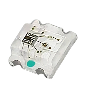 1615 RGB sihirli yama Led ışık boncuk yerleşik IC dört-pin 5V12V yedi renkli tam renkli LED yama ışık boncuk vurgulamak - Product Image 1