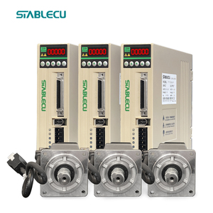Yeni kutu içi elektrik ekipmanları 5 inç 10n.m denetleyici 3 eksen 400w Cnc Router makine ucuz Servo Motor sürücüsü Canopen ile - Product Image 1