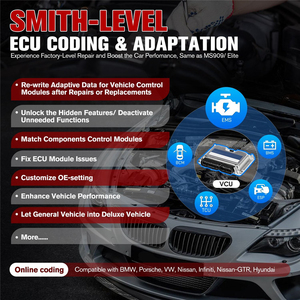 Autel MAXICOM MS906 Pro Tablet sistema completo strumento diagnostico auto chiave programmatore con 2 anni di aggiornamento del veicolo sostituzione perfetta - Product Image 5