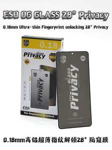 Chống tĩnh điện, bụi-miễn phí 360 ° sự riêng tư ESD Tempered Glass Hợp kim nhôm bảo vệ màn hình cho Samsung G570 - Product Image 6