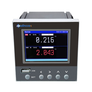 MPR800: Industrial Universal 10 Channels RS485 Modbus Digital Color Paperless Recorder for <strong>Temperature</strong> and Pressure - Product Image 4