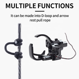 Archery <strong>D</strong> <strong>Loop</strong> Rope Bow <strong>String</strong> Release Nock Durable 18 M <strong>Loop</strong> Buckle Bowstring Serving Thread Nocking <strong>Loop</strong> Buckle - Product Image 4