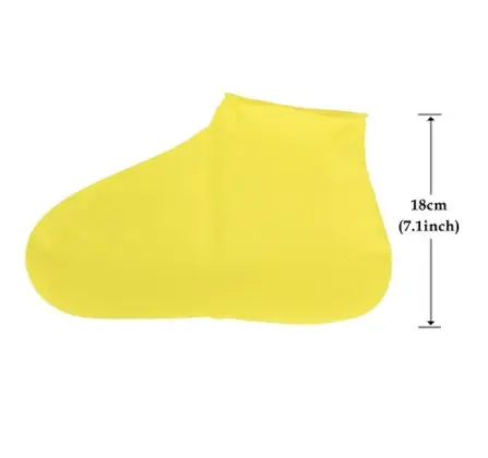 Copriscarpe in Silicone antiscivolo impermeabile per giorni di pioggia all'aperto copriscarpe antipioggia in Silicone resistente all'usura Unisex