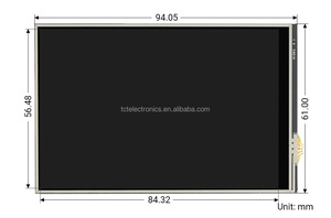 Schermo resistore lampone Pi da 4 pollici una versione 480x320 4 pollici Display Touch Screen lampone Pi per lampone Pi