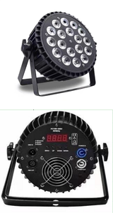 Dmx512 18 ליטר 10w <span class=keywords><strong>rgbwauv</strong></span> 6in1 למות-יצוק אלומיניום גוף לשימוש פנימי הוביל אור פר עבור מועדון לילה ותאורת הבמה