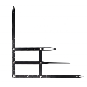 Vàng tỷ lệ la bàn Cai Trị microblading lông mày pmu Stencil thiết kế hình Xăm Định hình công cụ Lập Bản Đồ vị trí Cai Trị cho Thẩm mỹ viện - Product Image 3