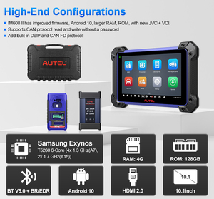 Autel im608 ii Schlosser werkzeuge Auto Wireless Key Programmierer Smart Electronic Cut Programm Maschine Diagnose Scanner Tool