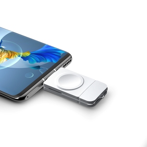 เครื่องชาร์จไร้สายระบบแม่เหล็ก USB-A สำหรับ Apple Watch 9 8 SE Type-C ที่ชาร์จไร้สายสำหรับ Samsung Galaxy Watch 3/4 Active 1/2 - Product Image 5